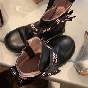 Black Juicy Couture boots